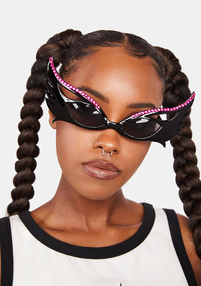 Pink Jezebel Sunglasses
