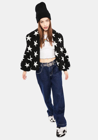 Warm Wishes Fleece Bomber Jacket