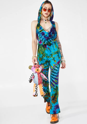 Elevated Goddess Hooded Jumpsuit