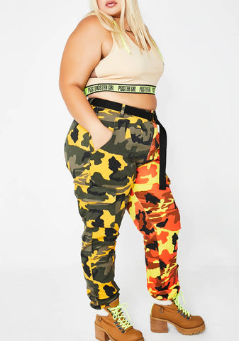 Dual Empowered Babe Camo Pants