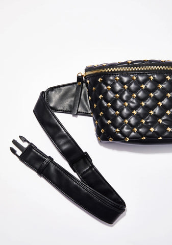 Stash The Cash Quilted Fanny Pack
