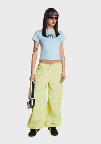 Parachute Low Waist Trousers