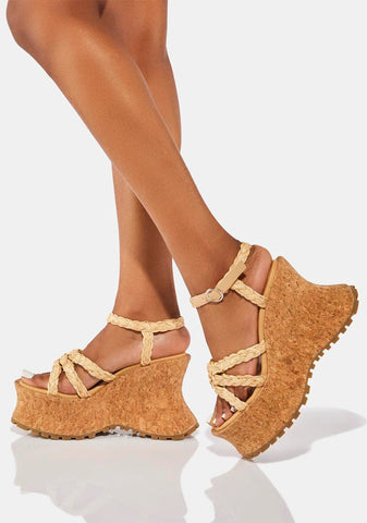 Avoid Pier Pressure Platform Sandals