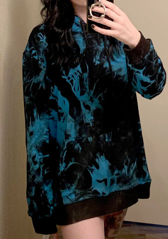 Lucid Dark Dreams Tie Dye Hoodie