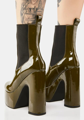 Olivia Athena Platform Boots