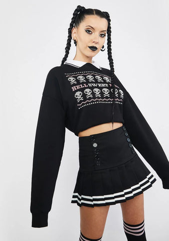 My Sweet Hell Cropped Sweatshirt