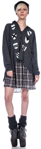 Heraldry Sunday Button Down Shirt - Black