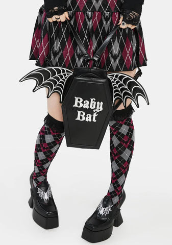 Baby Got Bat Coffin Backpack