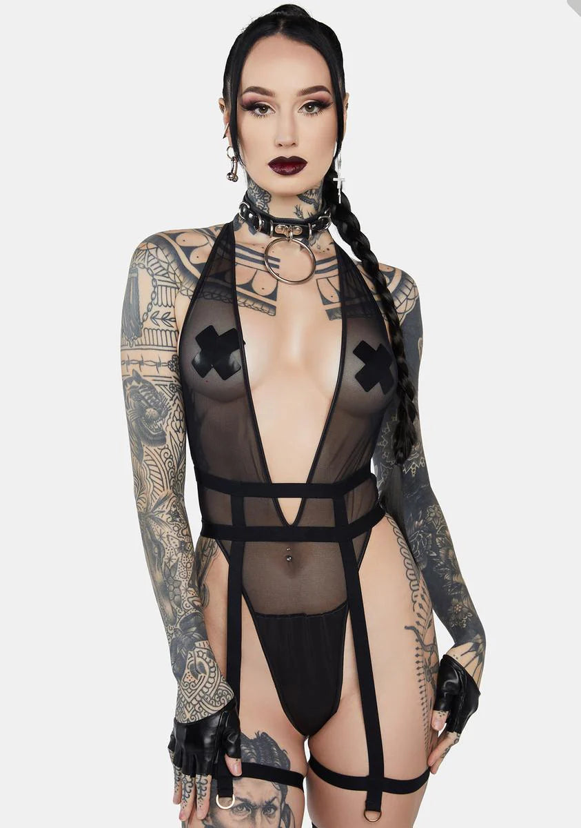 Weak For You Sheer Bodysuit