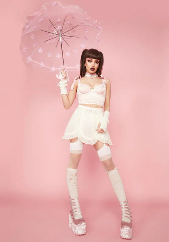 After School Rules Bustier Top