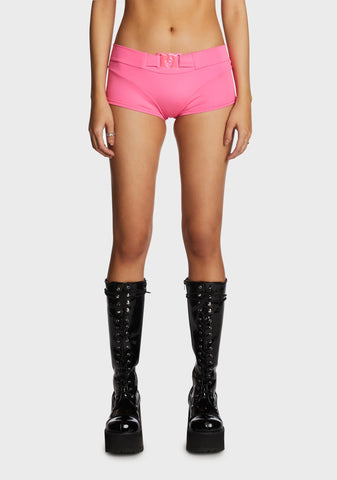 Safety Hotpants - Pink