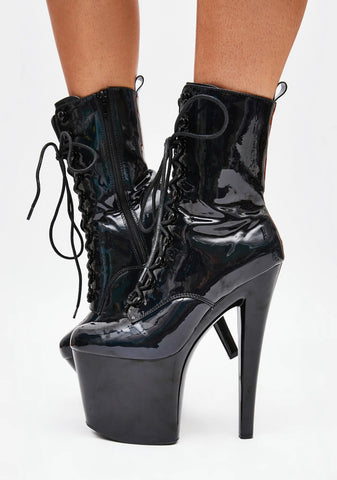 Up And Up Lace Up Ankle Boots