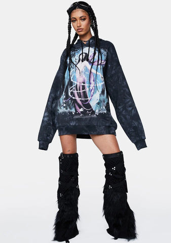 Night Sorcery Oversized Hoodie
