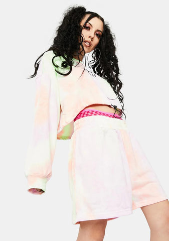 Lilac Lincoln Track Shorts