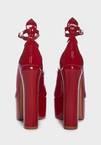 Ruby Glad To Be Back Patent Heels