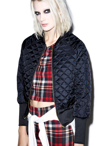 Sweet n' Tender Hooligan Quilted Bomber
