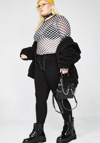 Bad Mannerz Lace-Up Pants