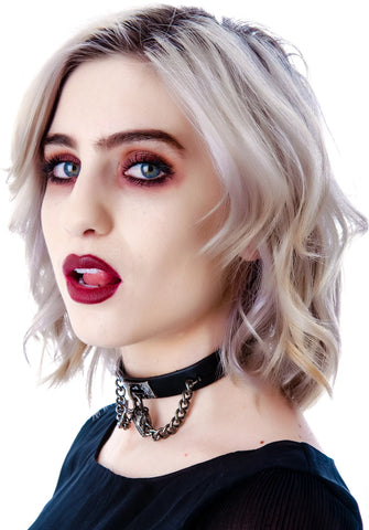 Unchain My Heart Leather Choker