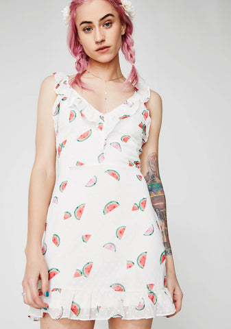 Juicy Watahmelon Mini Dress