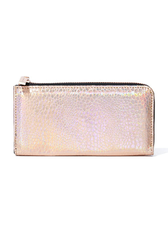 Rose Shimmer Wallet