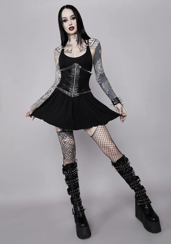 Maiden Of Chaos Mini Dress