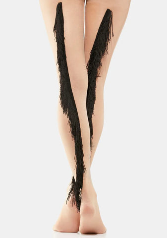 Westward Forager Fringe Tights