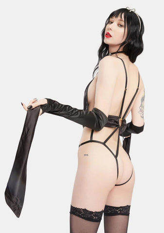 Ambra Deep Plunging Teddy