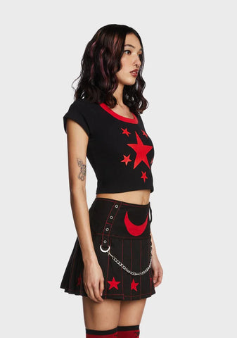 Star Cropped Tee