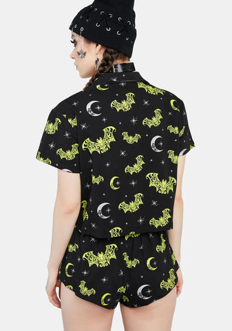 Nocturnal Behavior Pajama Set