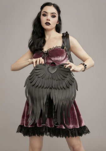 Dark Angel Of Heartbreak Mini Backpack