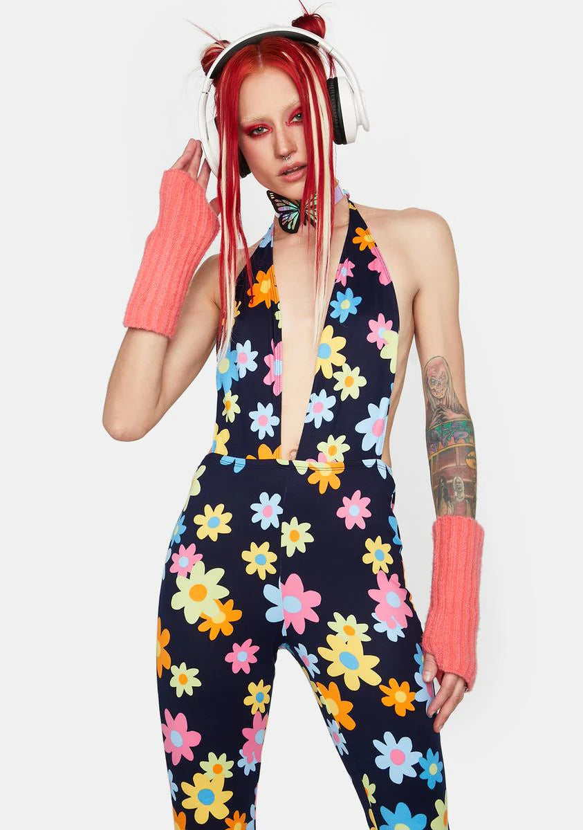 Bouncing Back Floral Jumpsuit