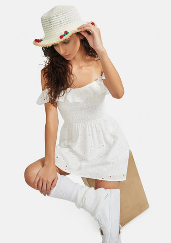 Cherry Thoughts Sun Hat