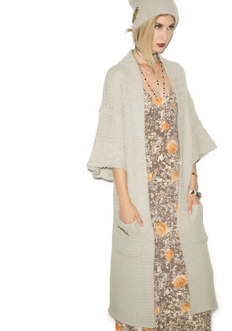 Cozy Cardigan - Light Brown