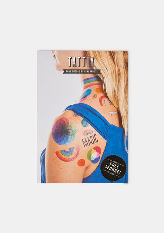 Rainbow Temporary Tattoo Set