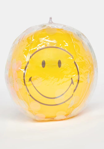 x Smiley Inflatable Beach Ball