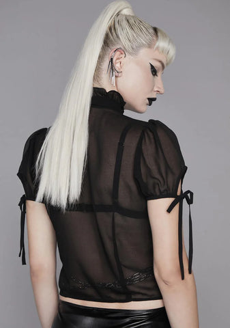 Worst Enemy Chiffon Blouse