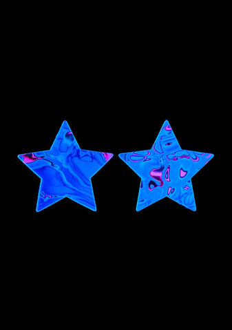 Starry Nights UV Reactive Pasties