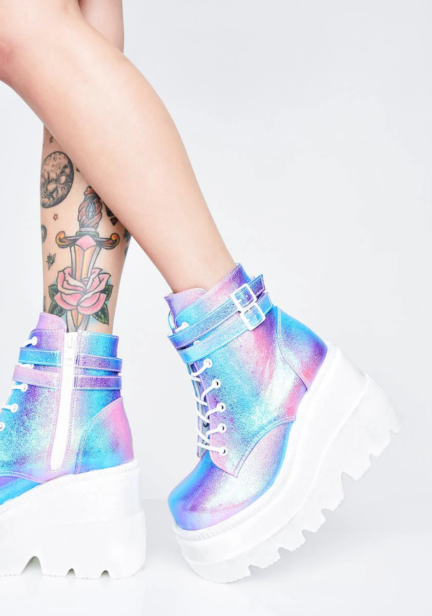 Fairy Technopagan Boots