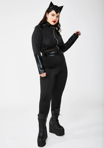 Wild Purrfect Predator Catsuit Set
