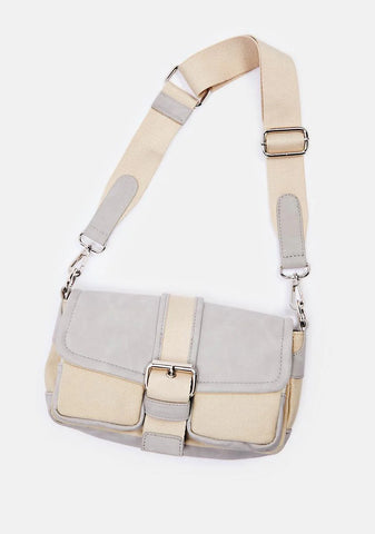 Filter Double Pocket Shoulder Bag