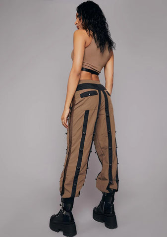 Taupe Love On The Line Jogger Pants