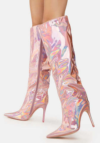 Wide Fit Independent Knee-High Boots