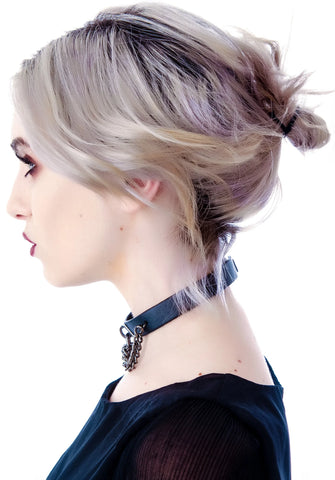 Unchain My Heart Leather Choker