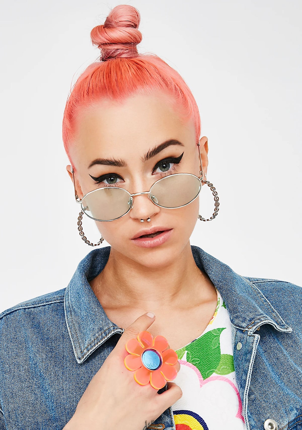 Dank Sunshine State Oval Sunglasses