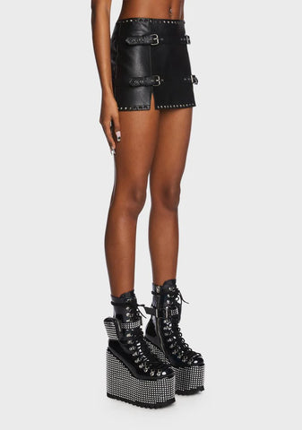 Edgier Than Most Mini Skirt