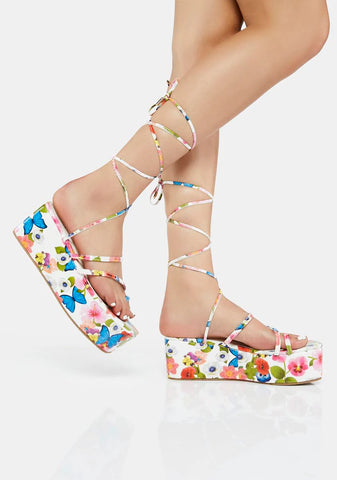Sunny Days Platform Sandals