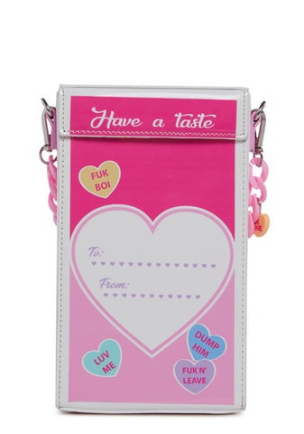 Say It With Candy Crossbody Bag