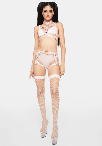 Blush Harness Set