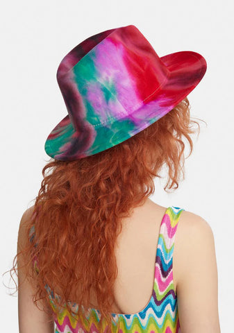 Fiery Skies Of Wonder Tie Dye Hat
