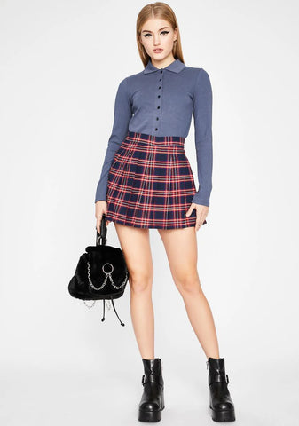 Royal Miss Popular Pleated Skirt